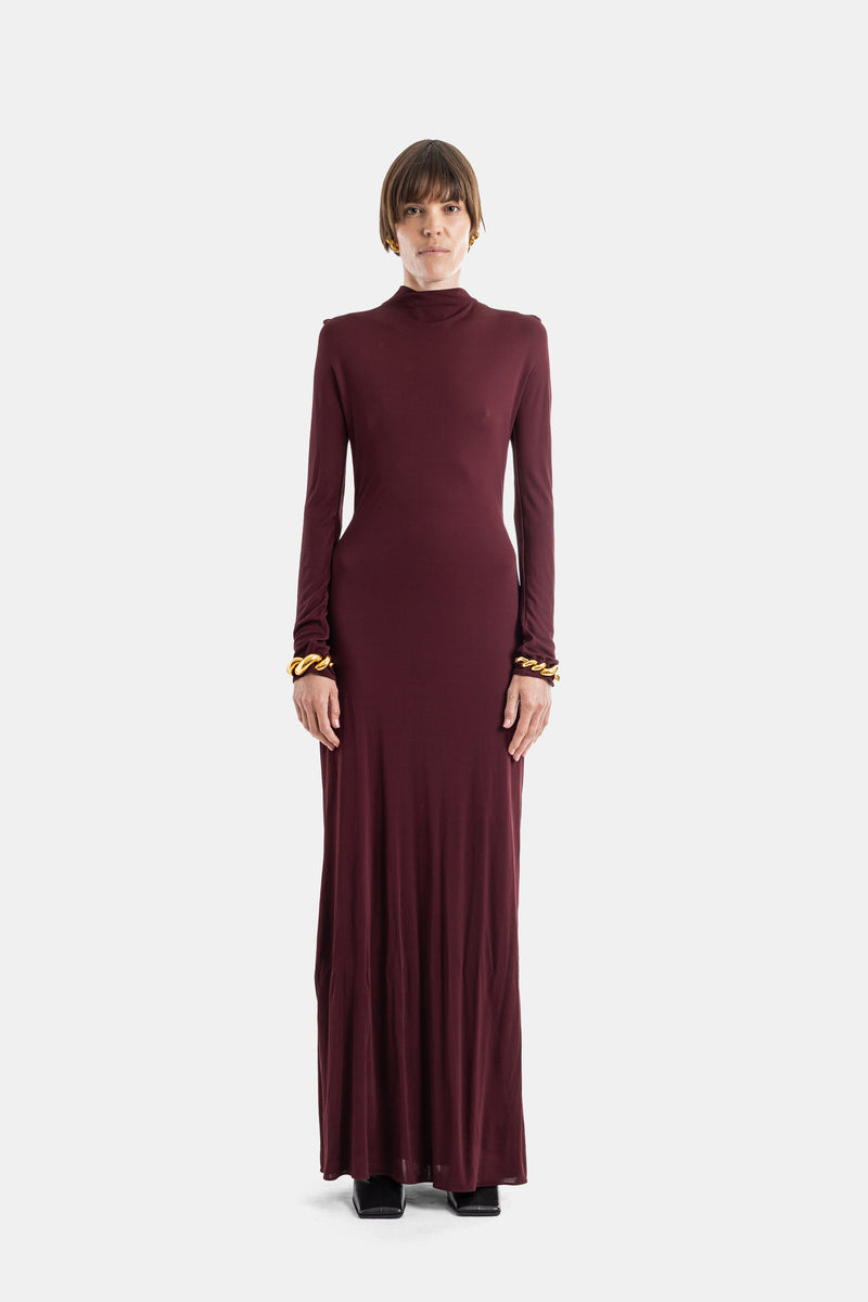 draped jersey dress Draped jersey Dress Fluid