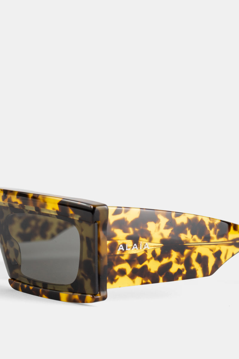 Lunettes de Soleil Azzedine en Acétate Écaille