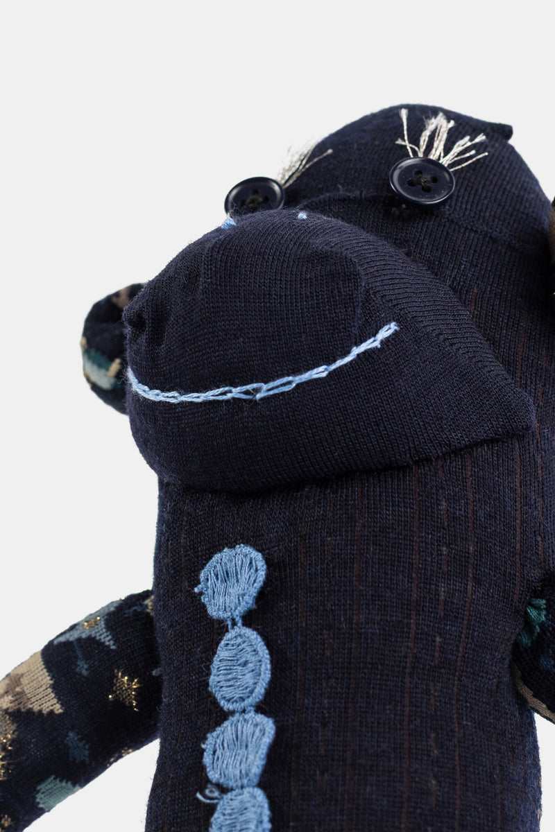 Sock Knit Doll Navy Mix