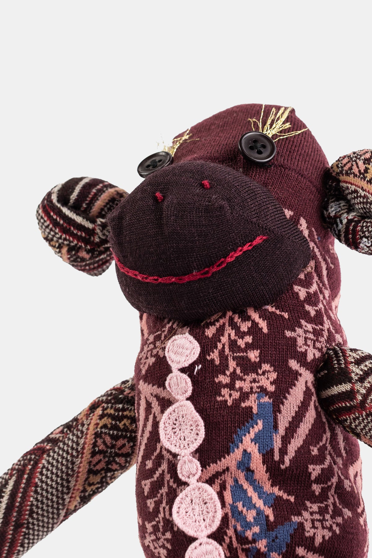 Sock Knit Doll Wine Mix