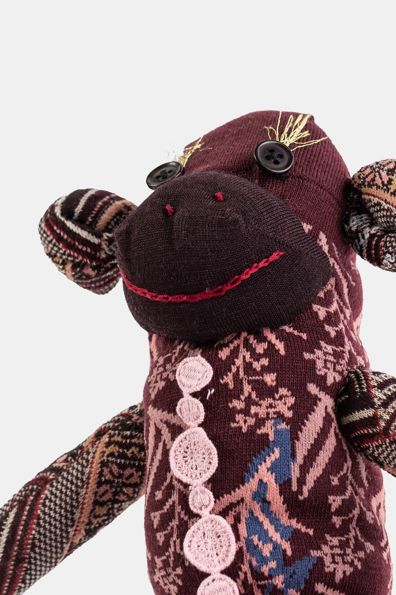 Sock Knit Doll Wine Mix