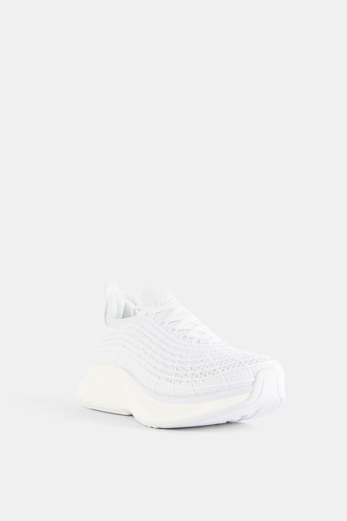 White TechLoom Zipline Running Sneaker