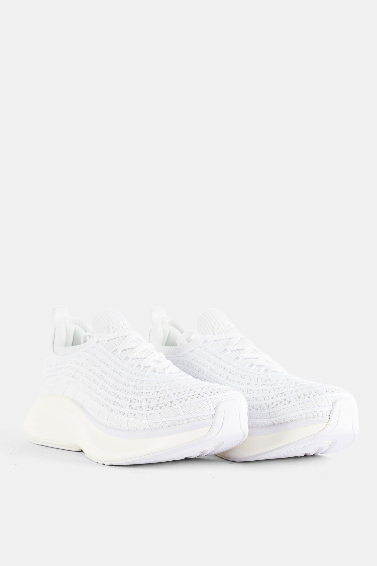 White TechLoom Zipline Running Sneaker