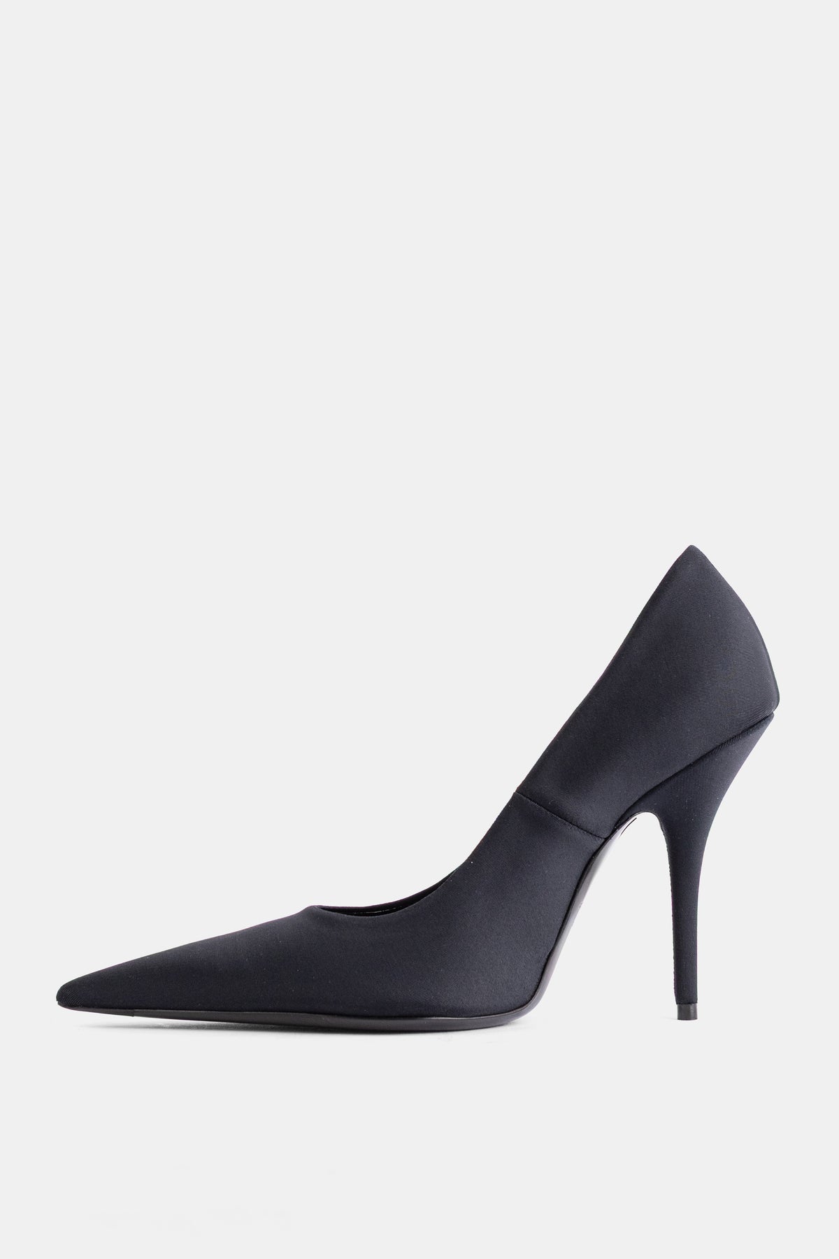 Escarpins Knife Pump talon 110 spandex mat noir
