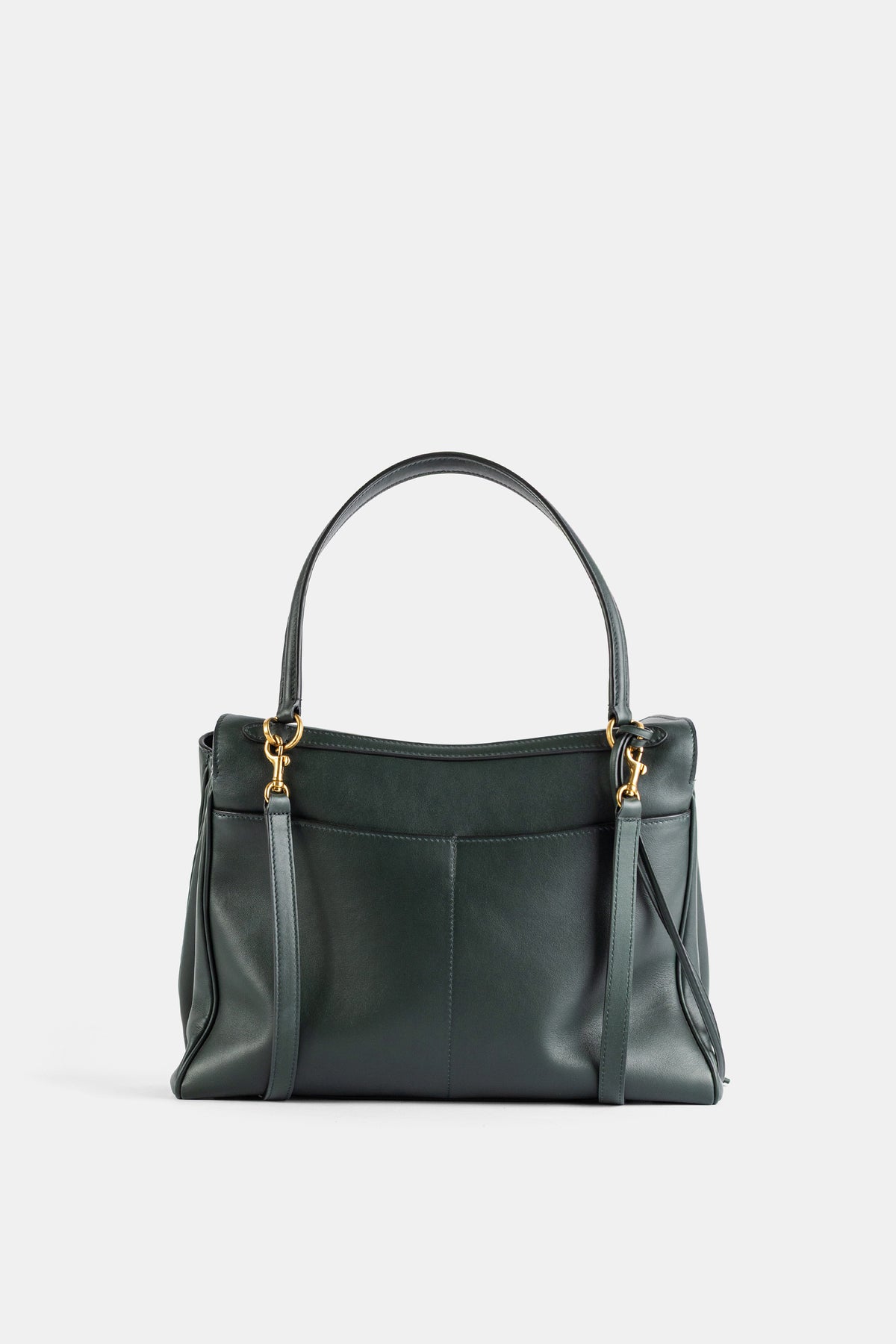 Sac Hobo Rodeo en Cuir Vert