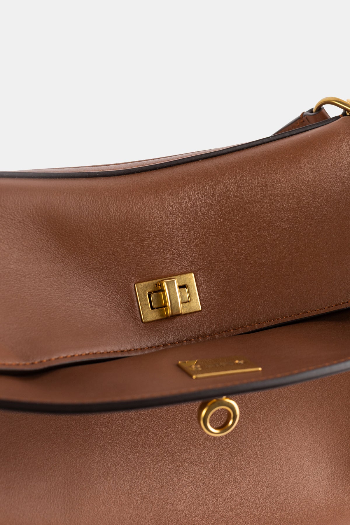 Sac Rodeo Medium en Cuir Caramel