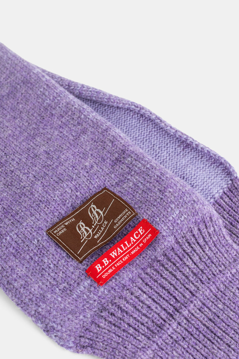 Cachecol Katz em Lã Shetland Lavanda