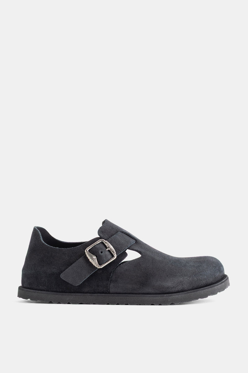 Sabots London Suede Noir