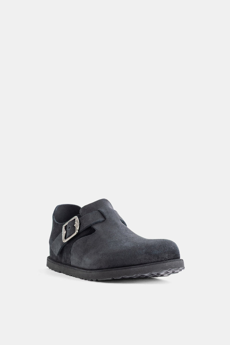 Sabots London Suede Noir
