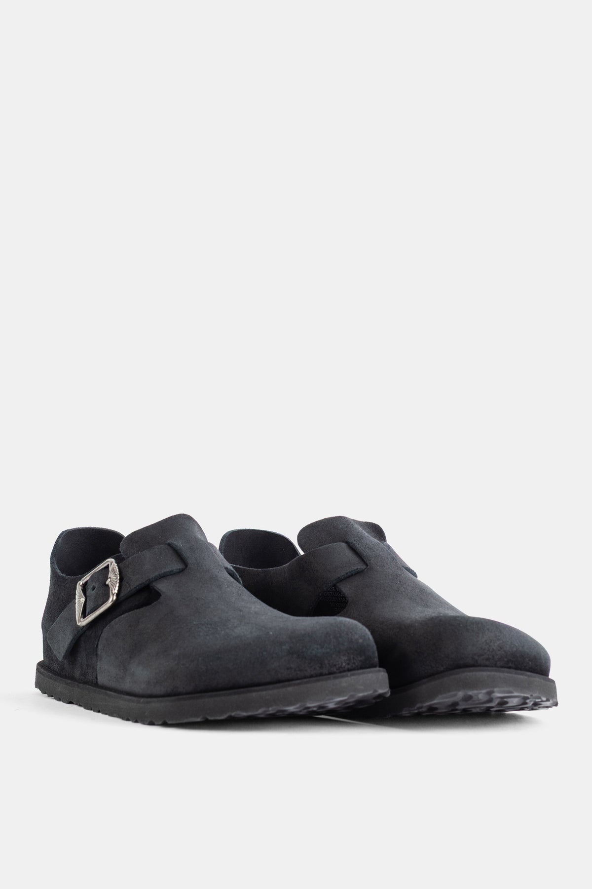 Sabots London Suede Noir