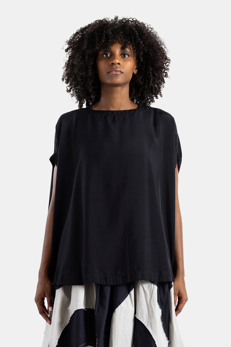 Francesca Tulipy Black Top