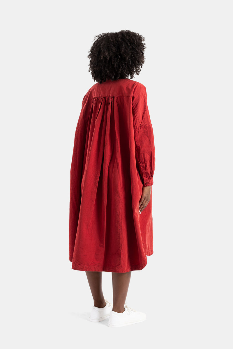 Yuri red shirt dress