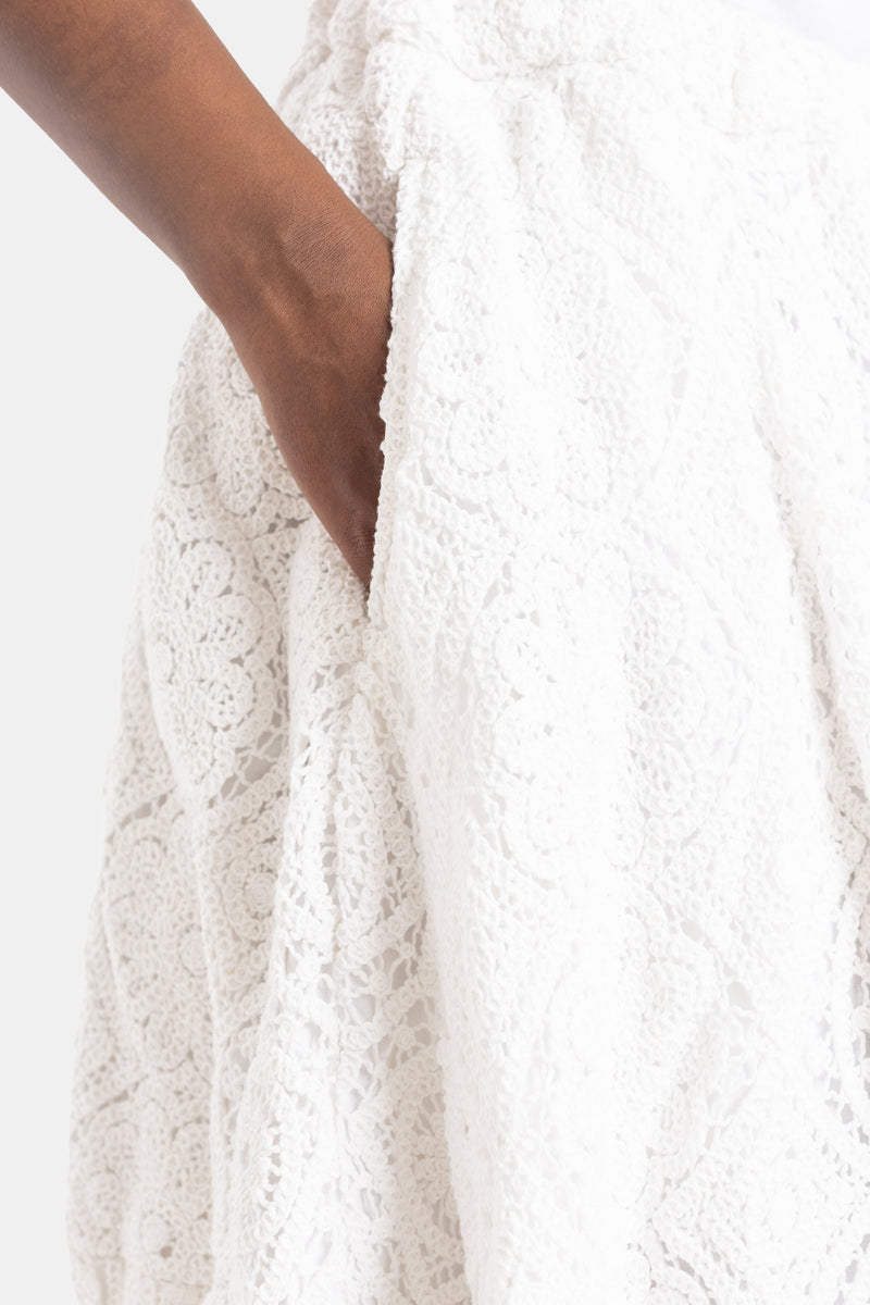 Jupe midi plissée Off-White