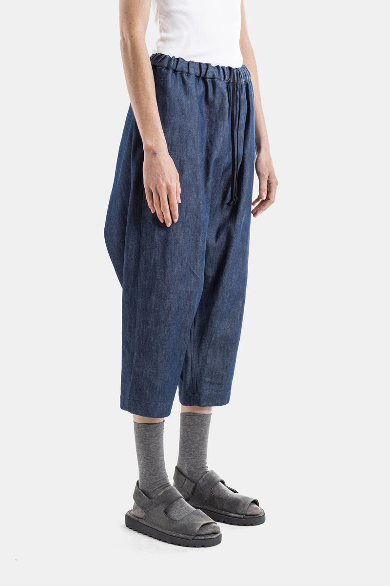 Wide Blue Trousers