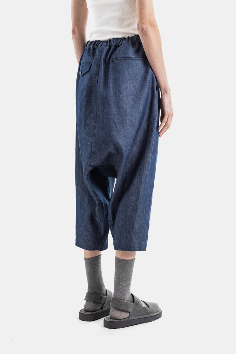 Wide Blue Trousers