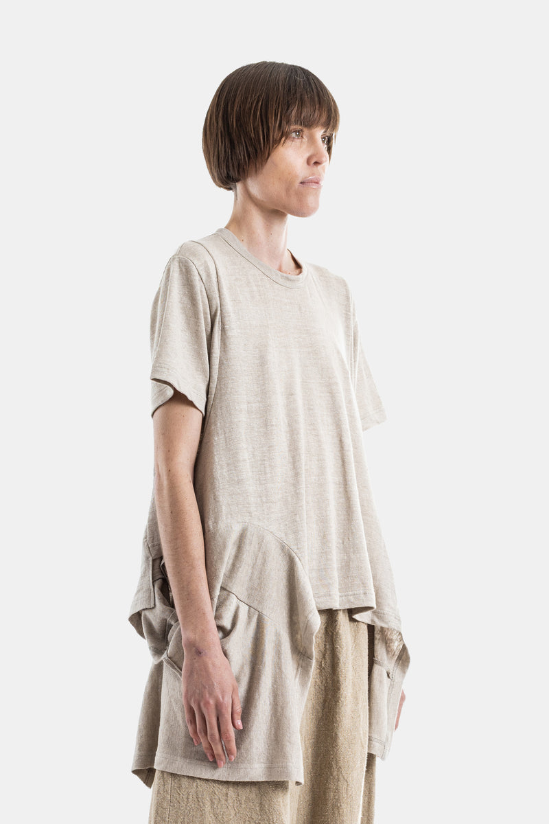 Ecru Oversized T-shirt