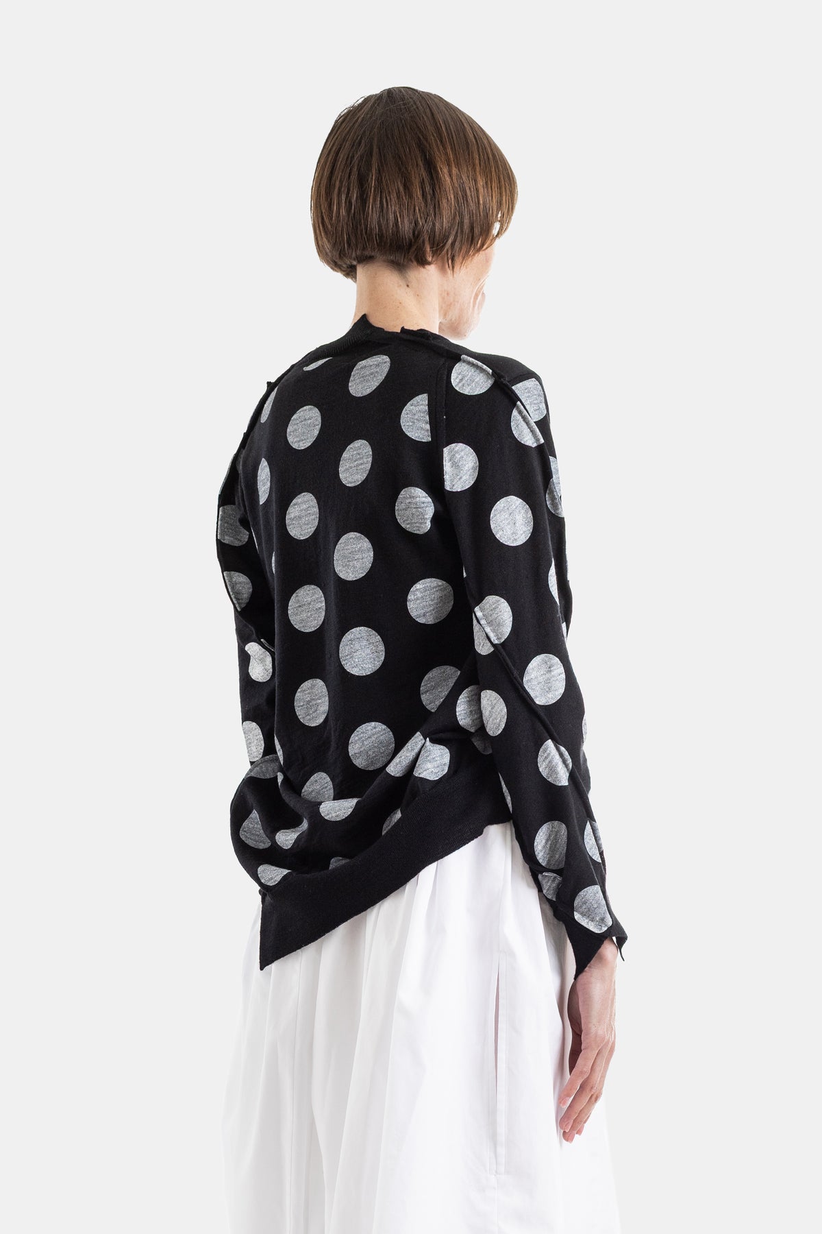 Polka dot cardigan