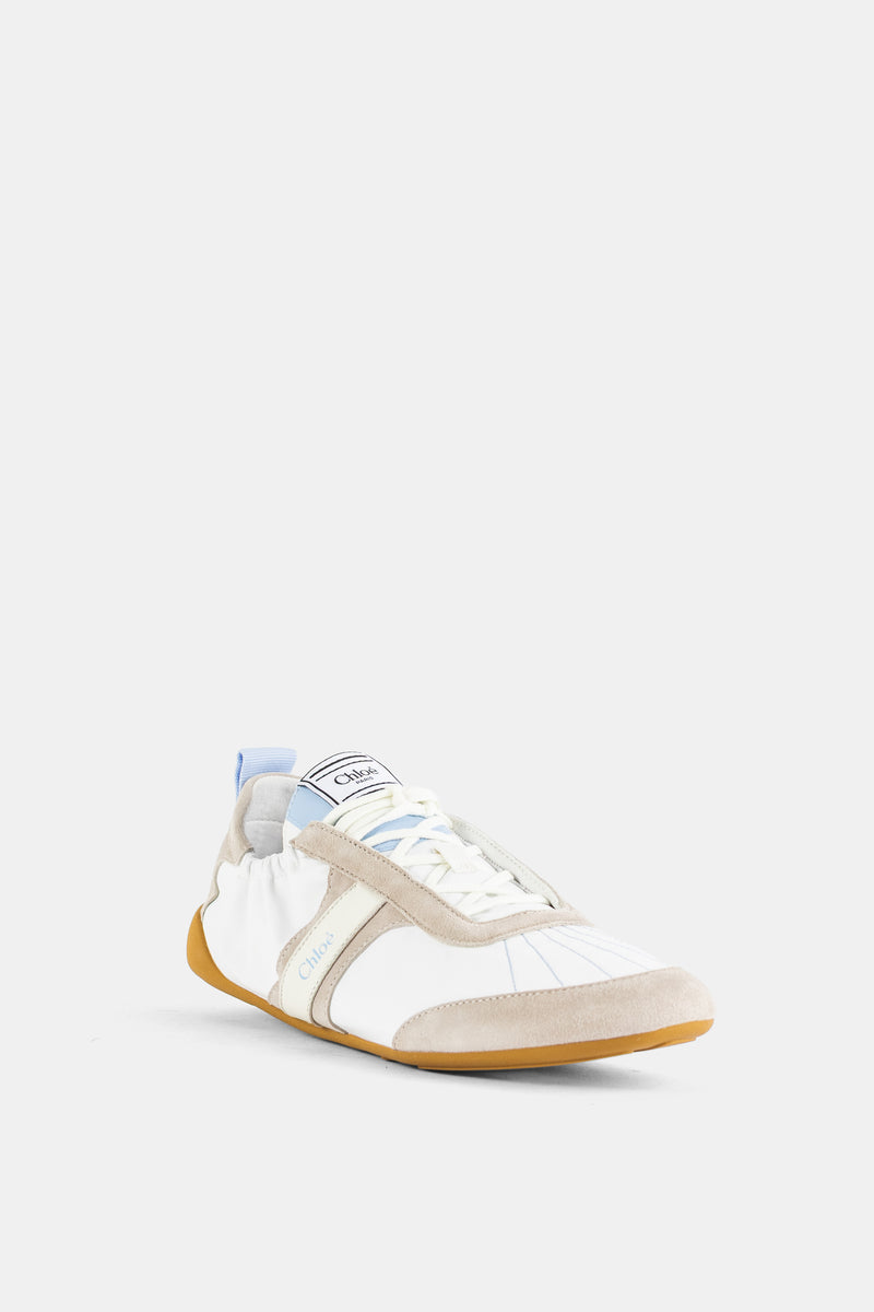 Sneaker plate Kick white dreamy blue gum sole