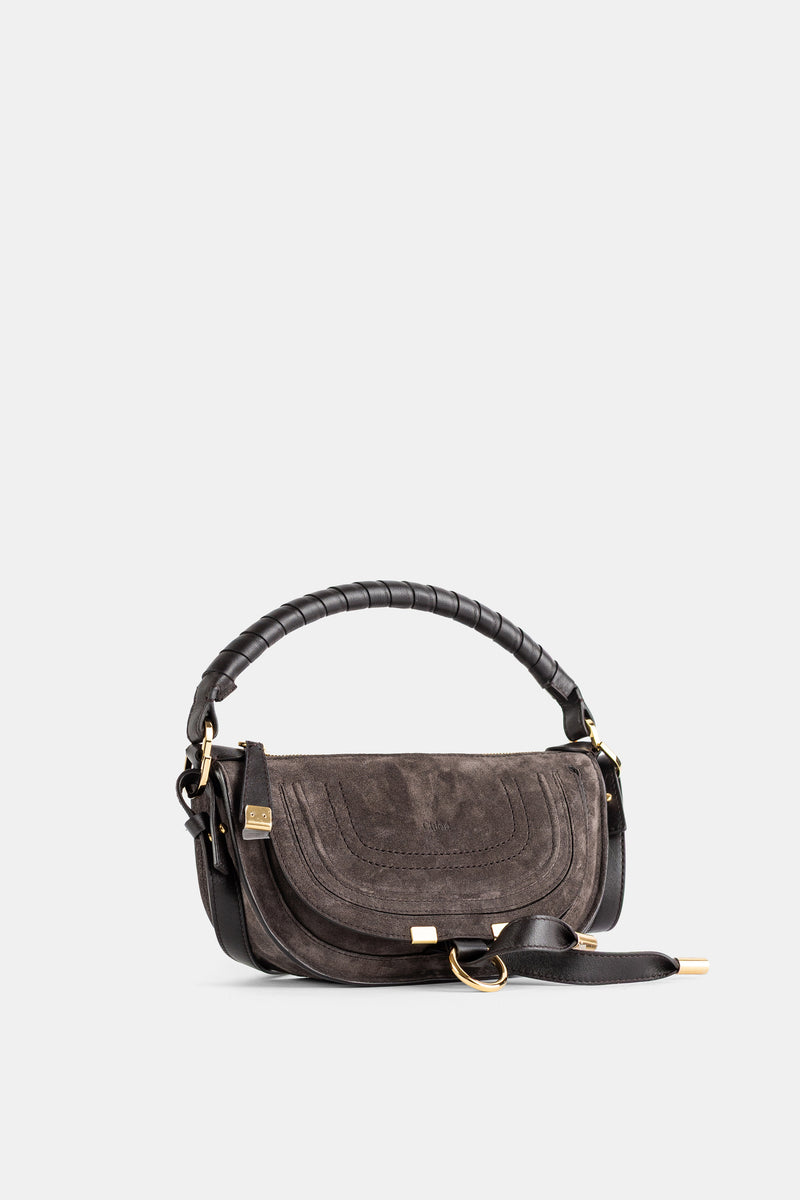 Sac baguette Marcie brun kohl