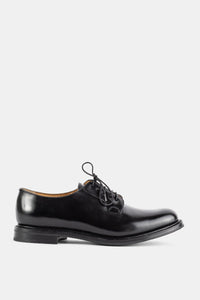 Derby de atacadores em pele polished binder Shannon preto - EU 36.5