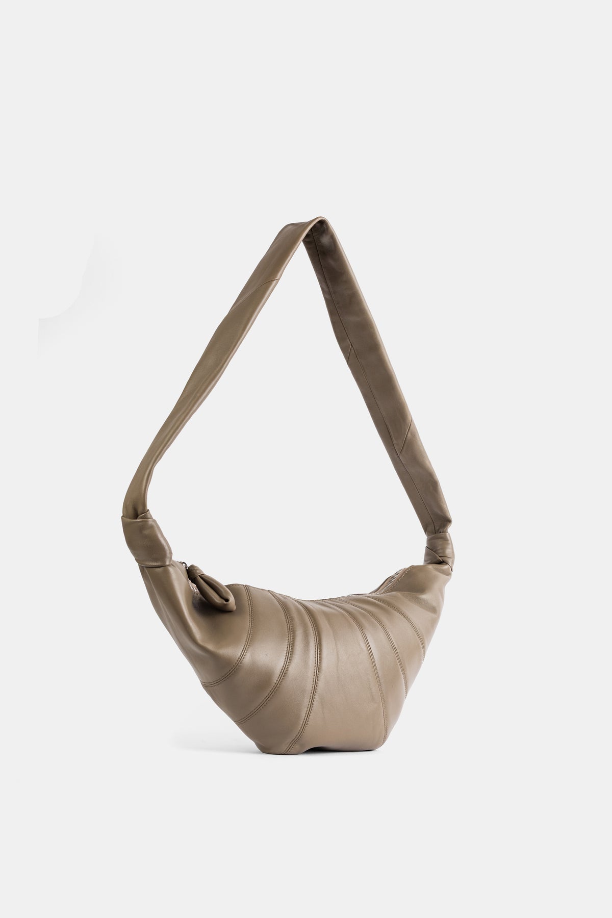 Dark Khaki Medium Croissant Bag