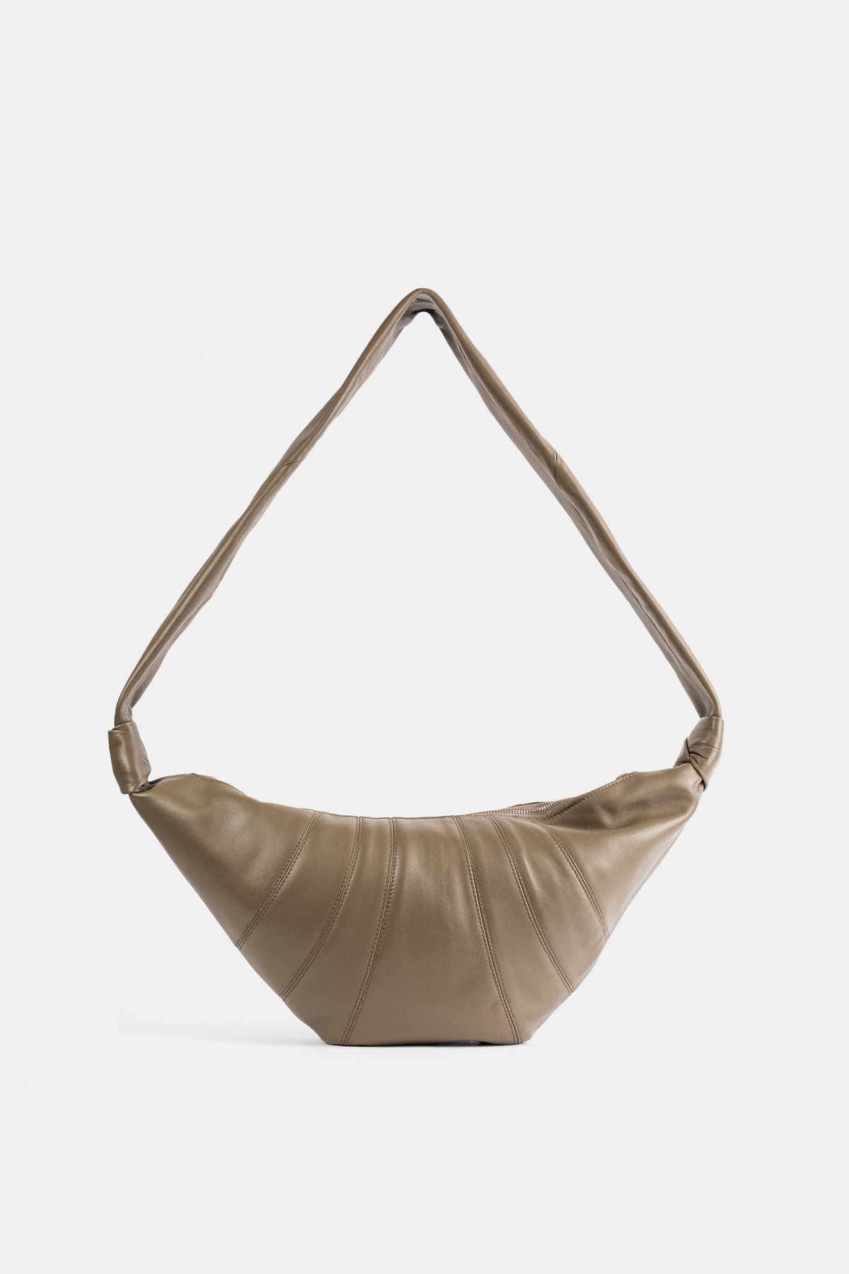 Dark Khaki Medium Croissant Bag