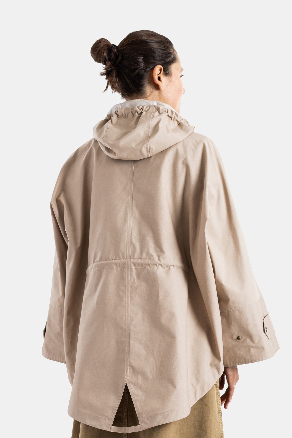 Veste à capuche Brunnera camel