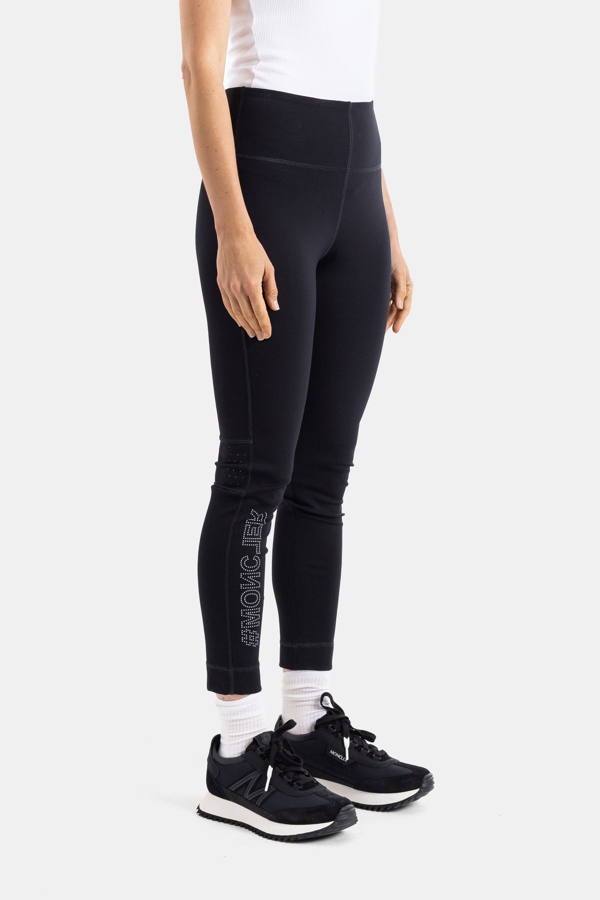Legging skinny logo noir