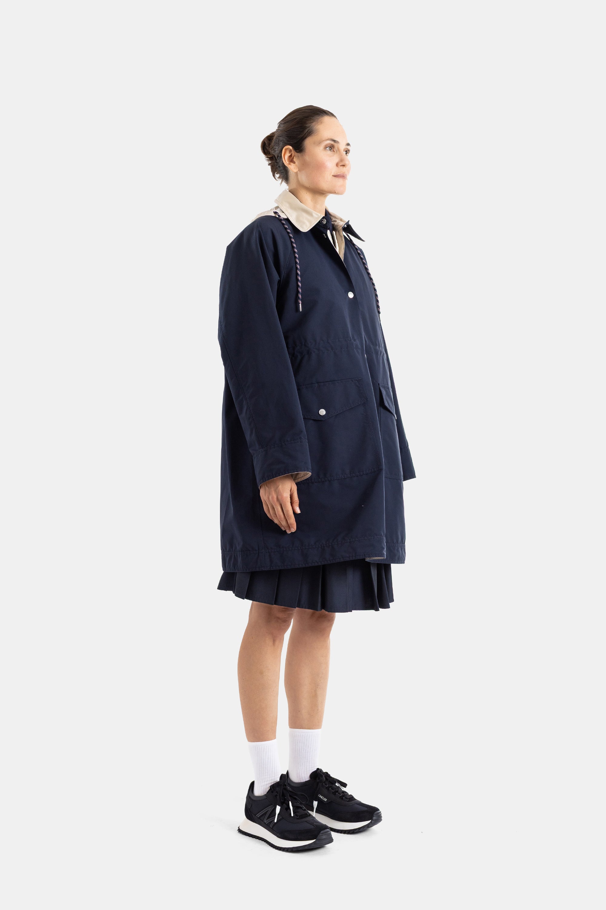 MONCLER ネイビーパーカー MONCLER ネイビー パーカー MONCLER 【公式通販】