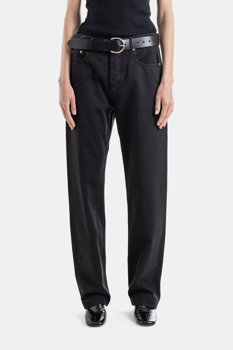 Jean Classic en Coton Biologique Noir