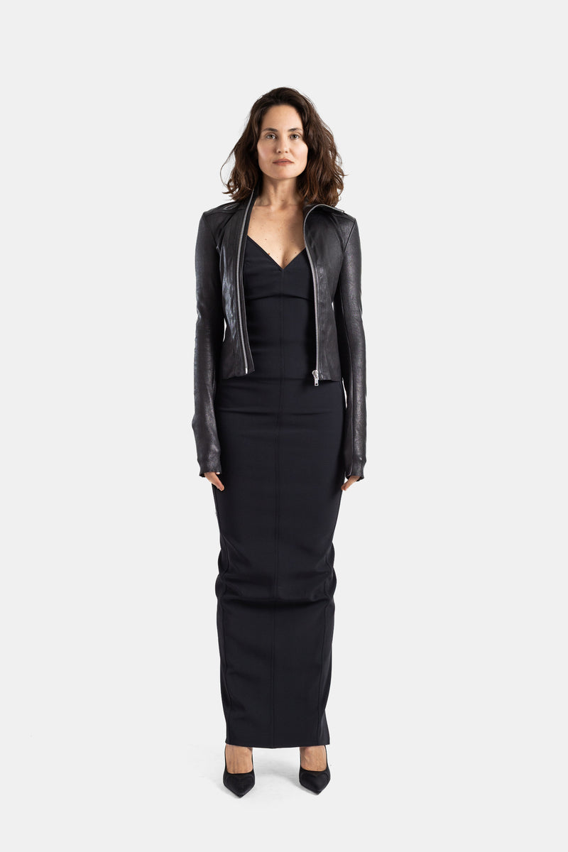 Veste cuir Gary Noir