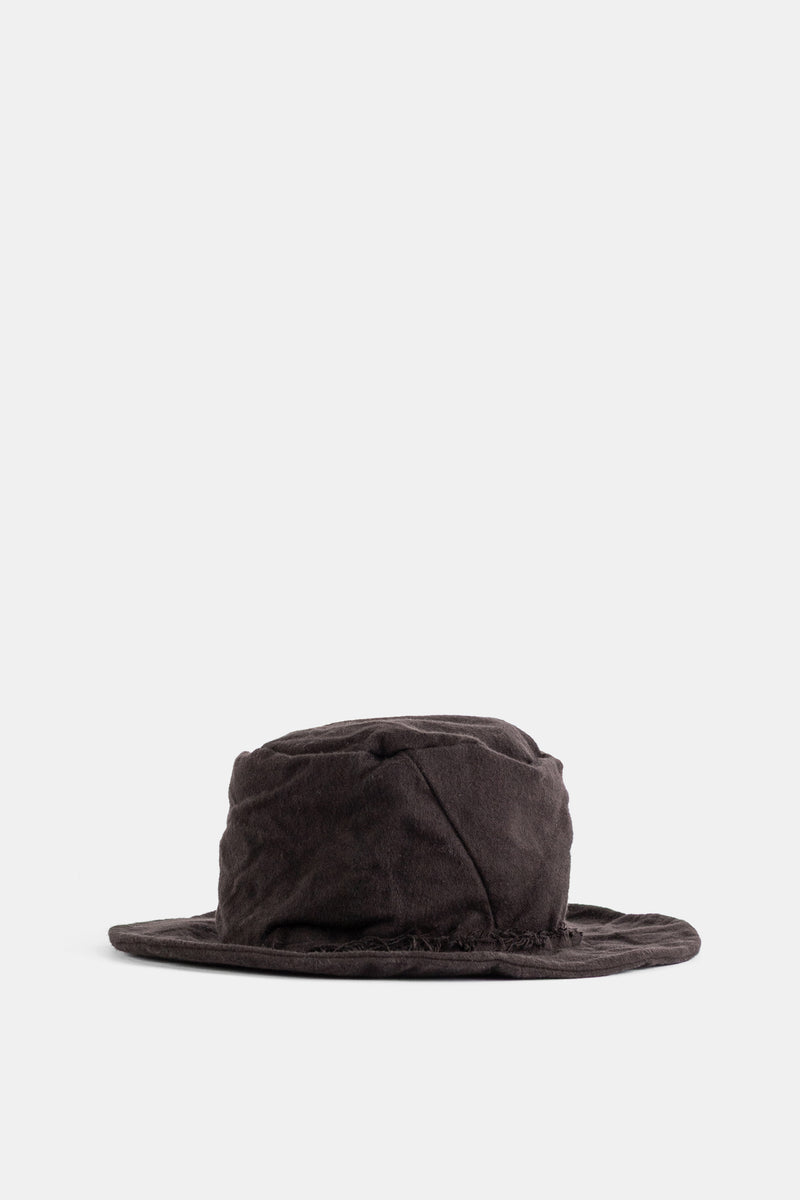 Chapeau Cozy Walk en laine chocolat