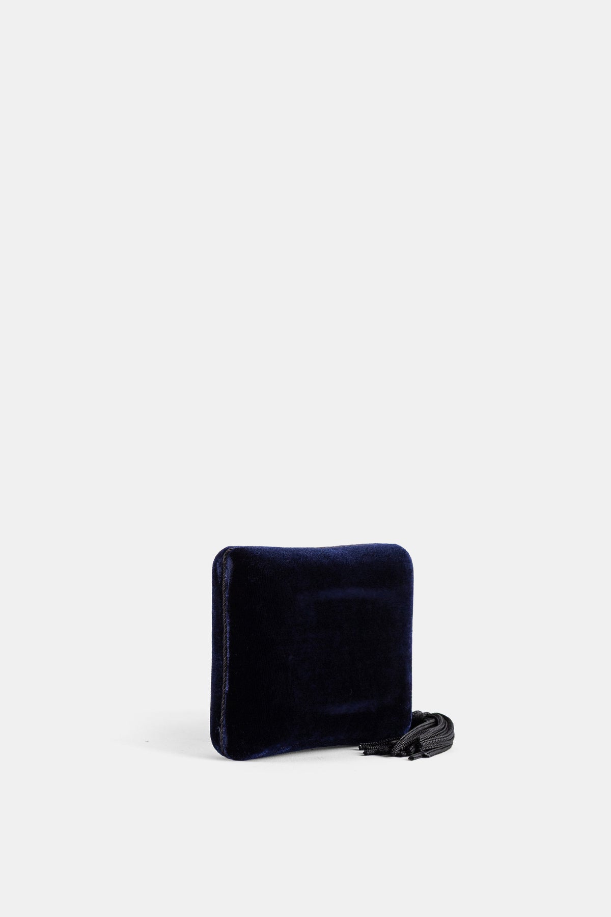 Velvet Two Blues Jewelry Box in Midnight Blue Velvet